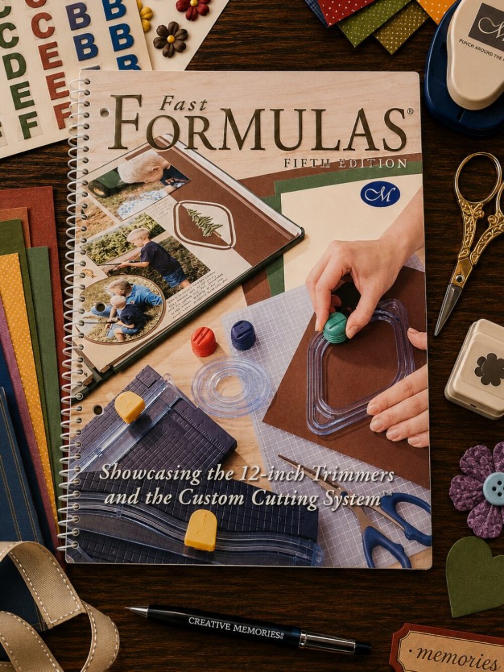 Creative Memories Fast Formulas 5th Edition Scrapbook Layout Idea Book 2005